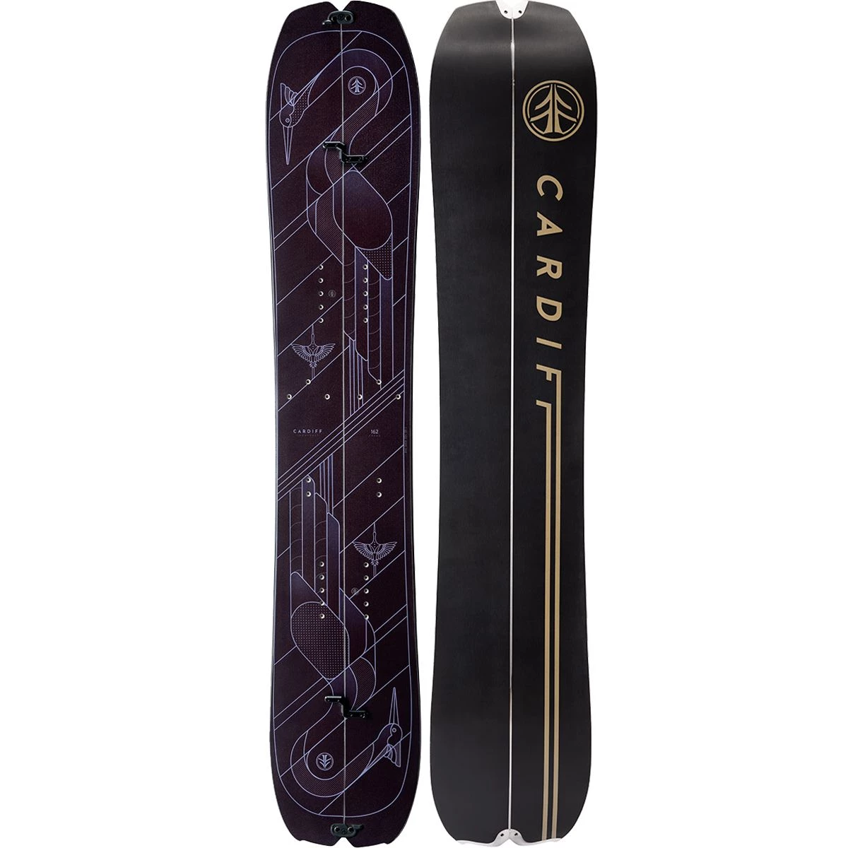 Hot Sale ❤️ Cardiff Snowcraft Splitboards Crane Pro Carbon Split Snowboard 2021 🤩