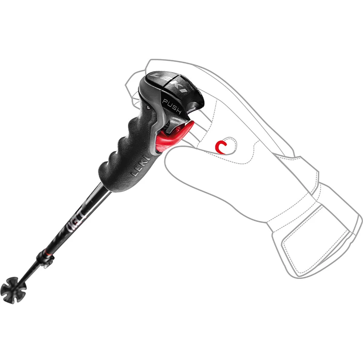Flash Sale ๐งจ LEKI Ski Poles Peak Vario 3D Ski Poles ๐งจ - Image 6