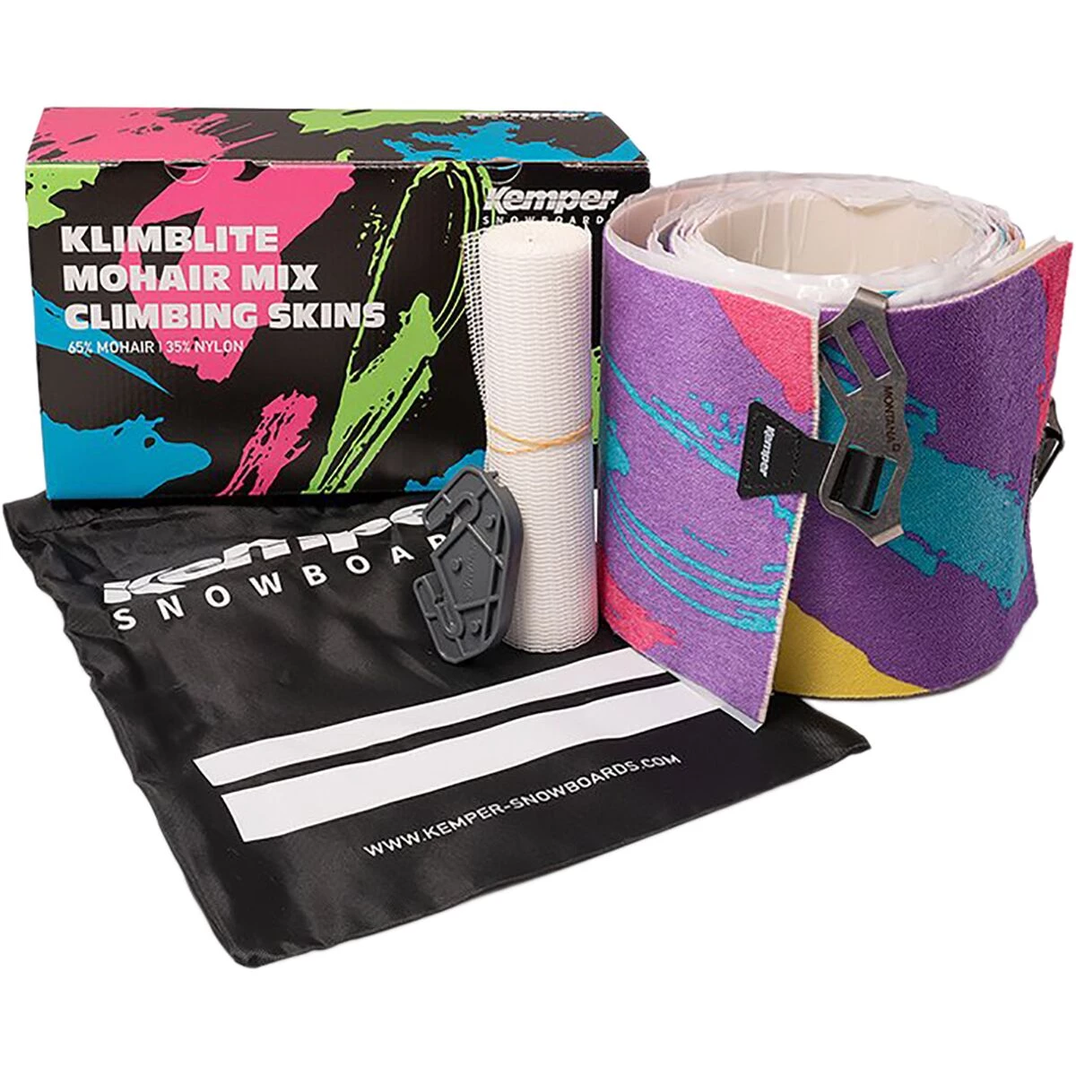 Best Sale ๐คฉ Kemper Snowboards Splitboard Skins Klimblite Splitboard Skins ๐ - Image 2